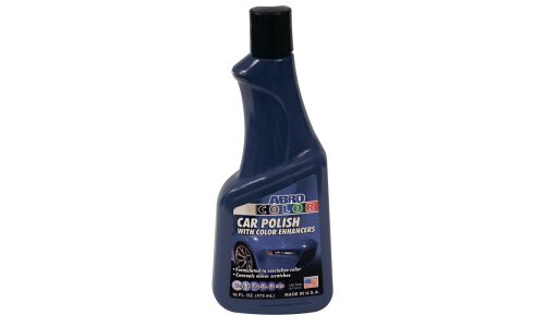 Полироль кузова ABRO Color Car Polish, для восстановления яркости лакокрасочного покрытия синих автомобилей, бутылка 473мл, арт. AB-301-BL