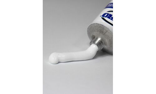 Герметик-прокладка ABRO White RTV Silicone Gasket Maker, силиконовый, белый, туба 85г, арт. 14-AB