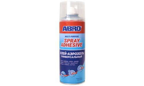 Клей-спрей ABRO Multi-Purpose Spray Adhesive, многоцелевой, аэрозоль 450мл, арт. SA-300