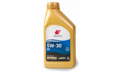 Масло моторное Idemitsu Fully Synthetic 5w30, синтетическое, API SN, для бензинового двигателя, 1л, арт. 30011328-724