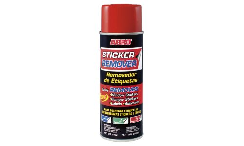 Очиститель кузова ABRO Sticker Remover, от наклеек и стикеров, аэрозоль 227г, арт. SR-200