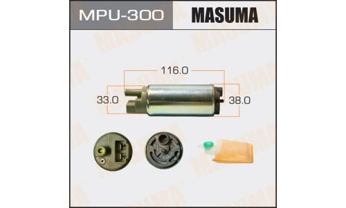 Насос топливный (бензонасос) Masuma, для Mitsubishi Pajero, арт. MPU-300