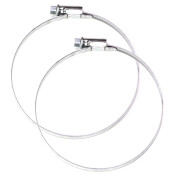 Хомут червячный Norma Ø80-100мм, ширина 9мм, комплект 2 шт, арт. Nrm-80100