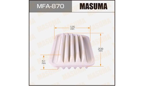 Фильтр воздушный Masuma A-747, арт. MFA-870