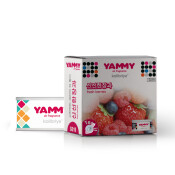 Ароматизатор на торпедо Yammy Fresh Berries (Свежие ягоды), меловой, баночка, арт. S019 Ароматизатор на торпедо Yammy Fresh Berries (Свежие ягоды), меловой, баночка, арт. S019