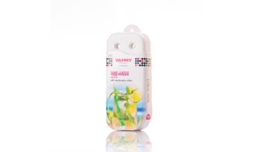 Ароматизатор под сиденье Yammy Squash (Свежесть), гелевый, плоский футляр, арт. P013