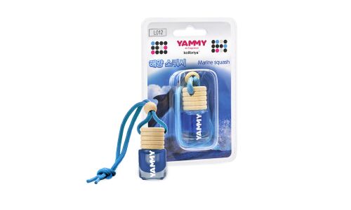 Ароматизатор подвесной Yammy Marine Squash (Морская свежесть), жидкий, арт. L012