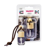 Ароматизатор подвесной Yammy Cappuccino (Капучино), жидкий, арт. L014 Ароматизатор подвесной Yammy Cappuccino (Капучино), жидкий, арт. L014
