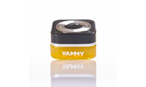 Ароматизатор на торпедо Yammy Lemon Squash (Лимонная свежесть), гелевый, флакон, арт. G011