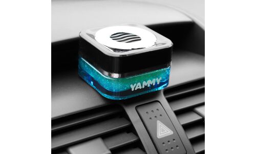 Ароматизатор на торпедо Yammy Marine Squash (Морская свежесть), гелевый, флакон, арт. G012