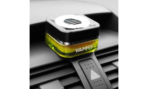 Ароматизатор на торпедо Yammy Squash (Свежесть), гелевый, флакон, арт. G013