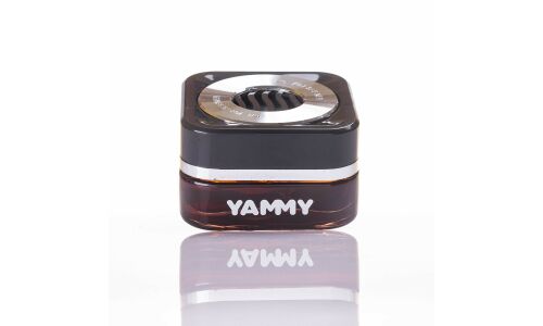 Ароматизатор на торпедо Yammy Cappuccino (Капучино), гелевый, флакон, арт. G015