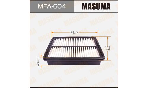 Фильтр воздушный Masuma A-481, арт. MFA-604