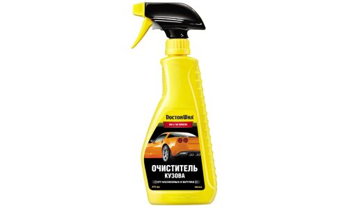 Очиститель кузова Doctor Wax Bug & Tar Remover, от следов насекомых и пятен битума, бутылка с триггером 475мл, арт. DW5643