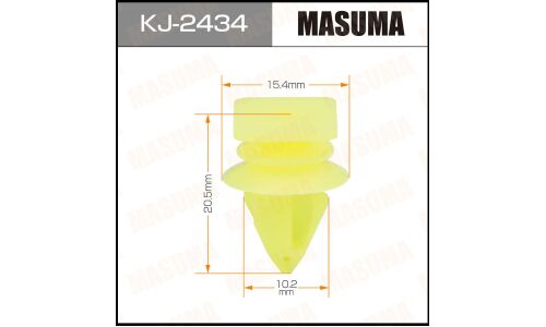 Клипса крепёжная накладок рейлинга Masuma, для Toyota, арт. KJ-2434