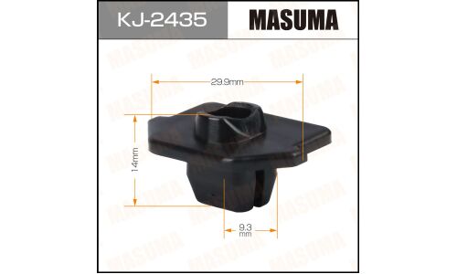 Клипса крепёжная бампера Masuma, для Lexus, Toyota, арт. KJ-2435