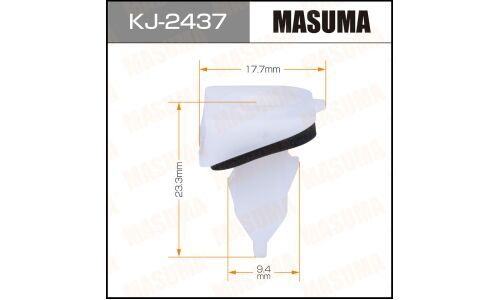 Клипса крепёжная бампера Masuma, для Lexus, Toyota, арт. KJ-2437