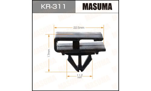 Клипса крепежная MASUMA KR-311 (OEM 86157-37000)