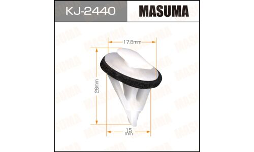 Клипса крепёжная багажника Masuma, для Toyota, арт. KJ-2440
