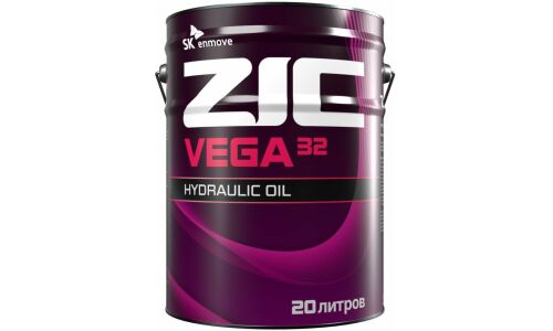 Масло гидравлическое ZIC Vega 32, синтетическое, 20л, арт. 192634
