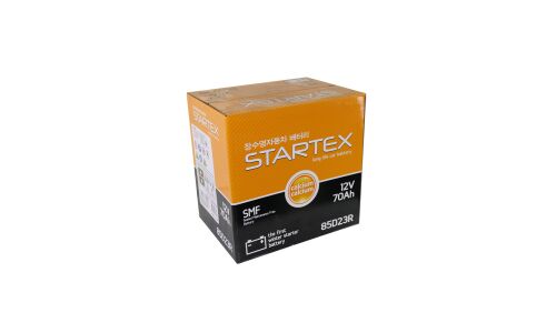 Аккумулятор Startex 85D23R, 70Ач, CCA 590А, необслуживаемый
