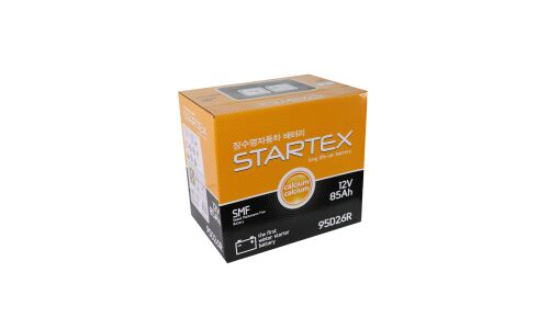 Аккумулятор Startex 95D26R, 85Ач, CCA 680А, необслуживаемый