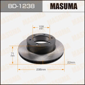 Тормозной диск Masuma передний, арт. BD-1238 Тормозной диск Masuma передний, арт. BD-1238