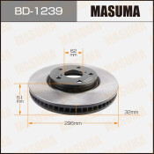 Тормозной диск Masuma передний, арт. BD-1239 Тормозной диск Masuma передний, арт. BD-1239