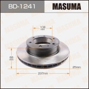 Тормозной диск Masuma передний, арт. BD-1241 Тормозной диск Masuma передний, арт. BD-1241