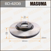 Тормозной диск Masuma передний, арт. BD-4208 Тормозной диск Masuma передний, арт. BD-4208