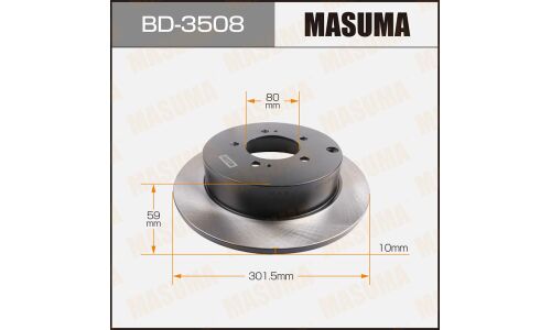 Тормозной диск Masuma задний, арт. BD-3508
