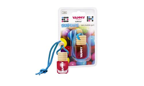 Ароматизатор подвесной Yammy Bubble Gum (Бабл Гам), жидкий, арт. L019