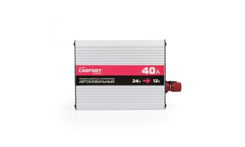 Преобразователь напряжения Carfort, 24В(DC)→12В(DC), 420Вт, 40А, арт. CF-6040