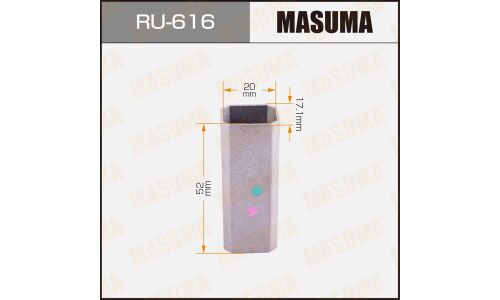 Втулка металлическая сайлентблока Masuma, переднего нижнего рычага, для Toyota Avensis, арт. RU-616