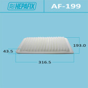 Фильтр воздушный Hepafix A-199, арт. AF-199