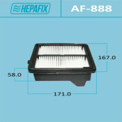 Фильтр воздушный Hepafix A-888, арт. AF-888