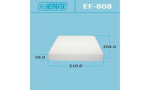 Фильтр салонный Hepafix AC-808, арт. EF-808