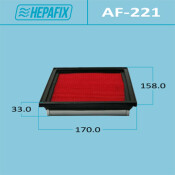 Фильтр воздушный Hepafix AN-221, арт. AF-221