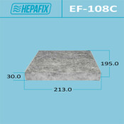 Фильтр салонный Hepafix AC-108 угольный, арт. EF-108C Фильтр салонный Hepafix AC-108 угольный, арт. EF-108C