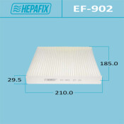 Фильтр салонный Hepafix AC-902, арт. EF-902