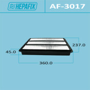 Фильтр воздушный Hepafix A-3017, арт. AF-3017