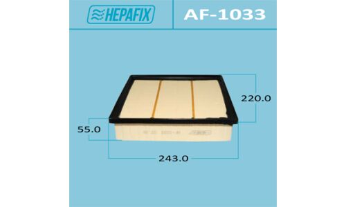 Фильтр воздушный Hepafix A-1033, арт. AF-1033