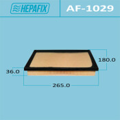Фильтр воздушный Hepafix A-1029, арт. AF-1029