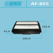 Фильтр воздушный Hepafix A-855, арт. AF-855