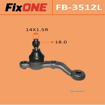 

Шаровая опора "FIXONE" front low MARK II/ JZX90 LH
