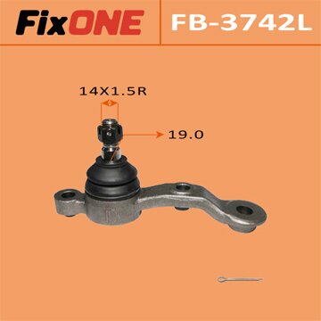 

Шаровая опора "FIXONE" front low MARK 2, CHASER, CRESTA GX105, JZX105 LH