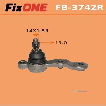 

Шаровая опора "FIXONE" front low MARK 2, CHASER, CRESTA GX105, JZX105 RH
