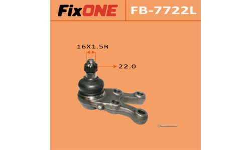 Опора шаровая FixONE, левая, арт. FB-7722L