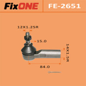 Наконечник рулевой тяги FixONE, арт. FE-2651