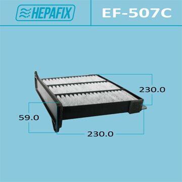 

Фильтр салонный Hepafix угольный, арт. EF-507C